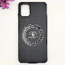 Samsung Galaxy A06 4G|5G|F06 3D Polo Leather Carbon Fiber Texture With Magsafe Wireless Charging Compatible Back Case (Black)