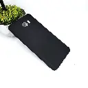 [PO4BSC9-4-2] Samsung Galaxy C9|C9 Pro Matte Soft Silicone Paper Back Case (Black)