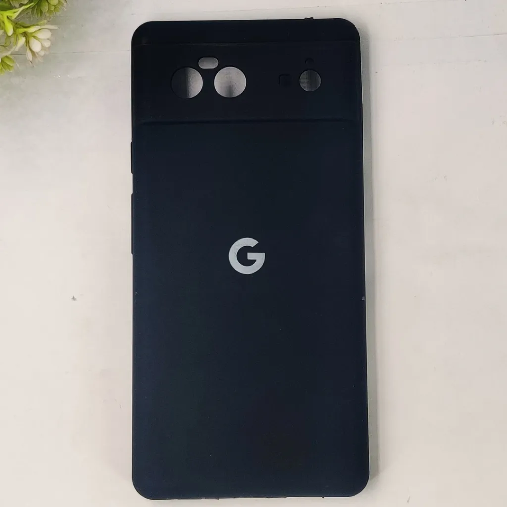 Google Pixel 6 Official Soft Silky Back Case (Black)