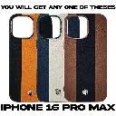 iPhone 16 Pro Max Original F1R Logo Dual|Dubble Tune Luxury Leather Feel Texture Back Case