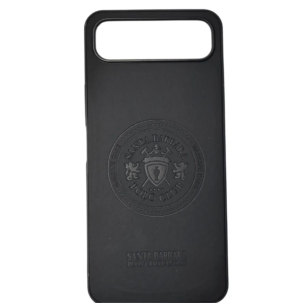 [PO42BISMRT10PL-28-2] InfiniX Smart 10 Plus Santa Barbara Polo & Racquet Club Leather Back Case (Black)