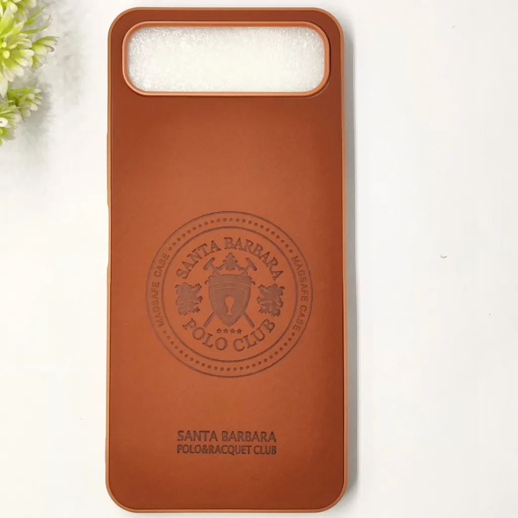 InfiniX Smart 10 Plus Santa Barbara Polo & Racquet Club Leather Back Case (Brown)