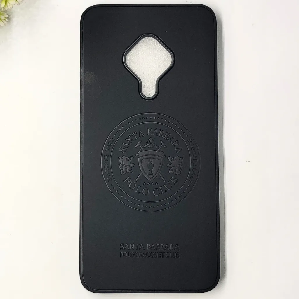 Vivo S1 Pro|Y51 Santa Barbara Polo & Racquet Club Leather Back Case (Black)