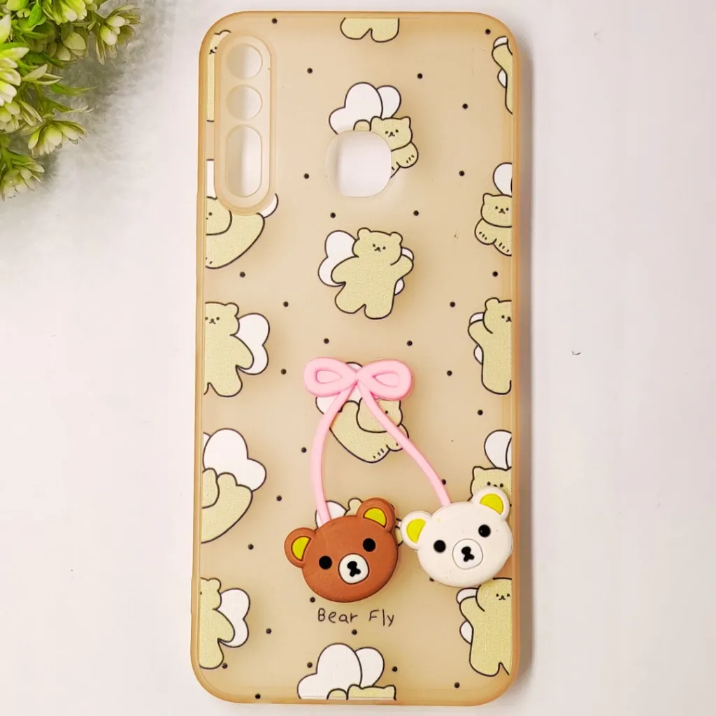 Infinix Hot 8|Hot 8 lite|Tecno Spark 4 Fancy Soft Silicone Cartoon Theme Back Case (Skin)