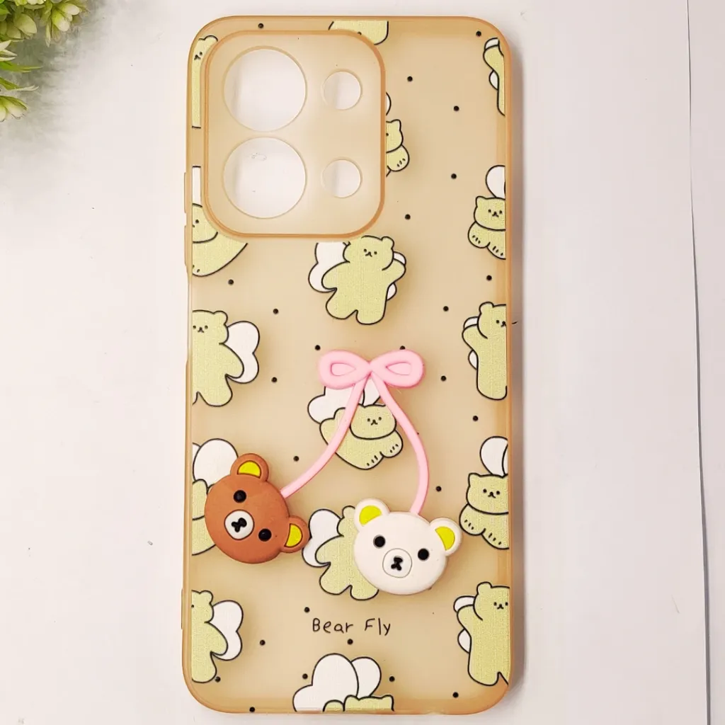 Xiaomi Redmi 15C 4G|Poco C85 4G Fancy Soft Silicone Cartoon Theme Back Case (Skin)