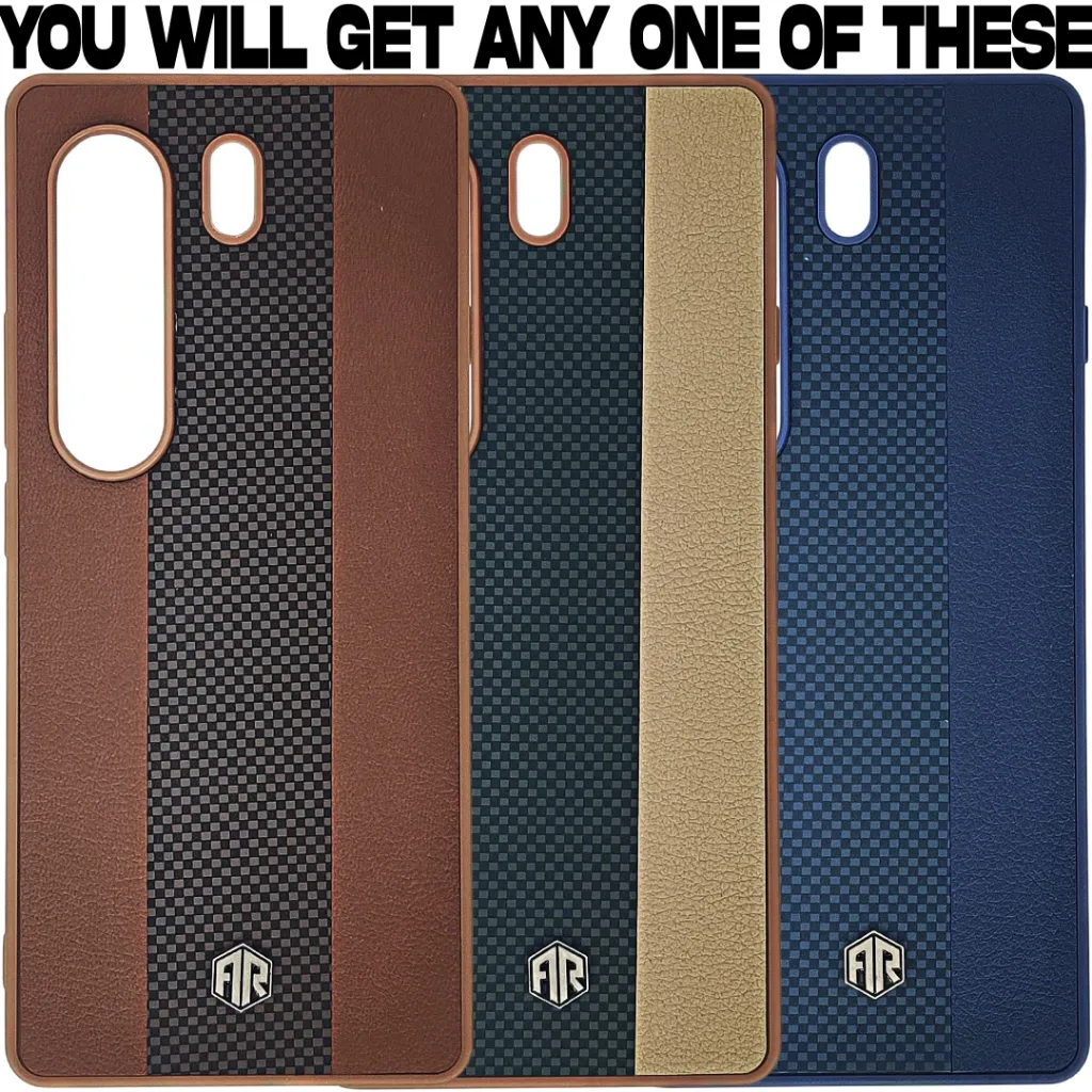 [PO33BTCMN40PR-3] Tecno Camon 40 Pro 4G Dubble Tune Luxury Leather Feel Mobile Back Case