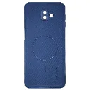 Samsung Galaxy J6 Plus Magsafe Logo X-Level Luxuary Premium Back Case (Blue)