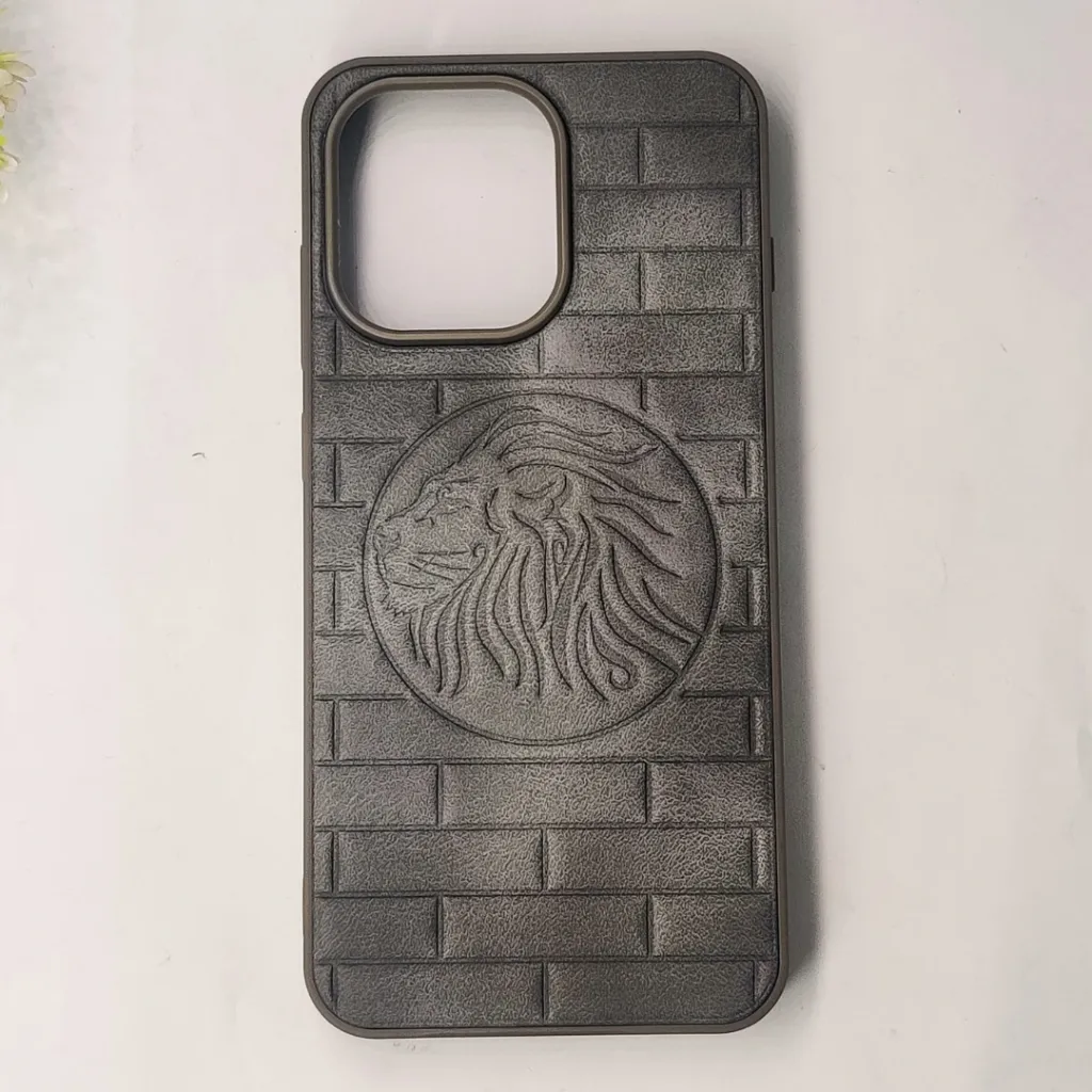 OnePlus 13T Prick Pattern Premium Leather Back Case (Natural Titanium)