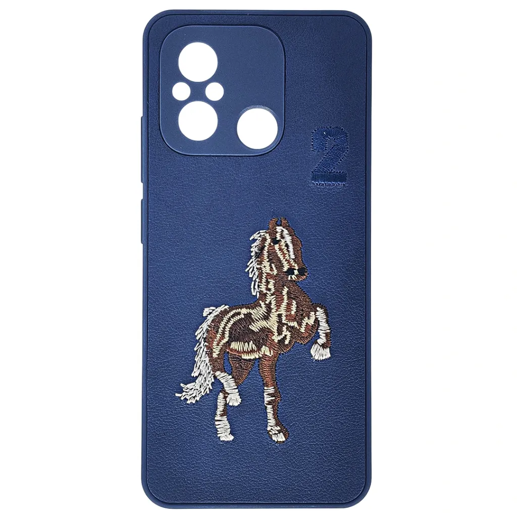 Xiaomi Redmi 12C|Poco C55 Santa Barbara Polo Raquet Back Case (Navy Blue)