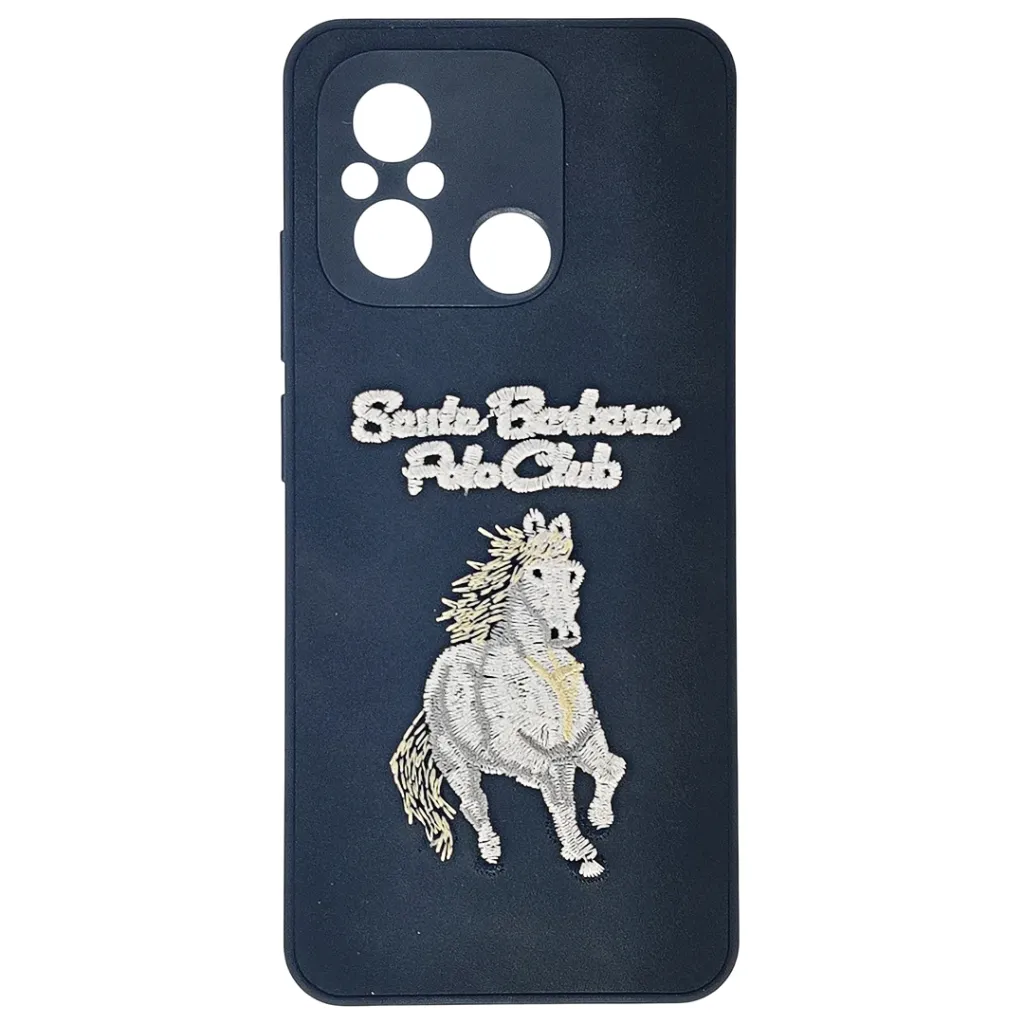 [PO43BMI12C-13-9] Xiaomi Redmi 12C|Poco C55 Santa Barbara Polo Raquet Back Case (Gray)