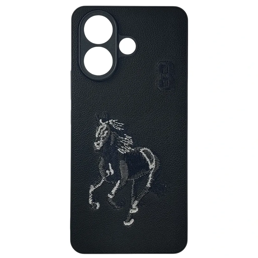 Vivo V60 Lite 4G|5G Santa Barbara Polo Raquet Back Case (Black)