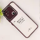 Infinix Hot 10|X682 2020 iPaky Transparent Colour Border With Camera Chrome Finishing Back Case (Maroon)