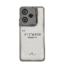 Infinix Hot 30 4|X6831 iPaky Transparent Colour Border With Camera Chrome Finishing Back Case (Natural Titanium)