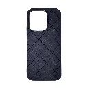 Vivo V70 5G|V70 Lite 4G|5G Woven With Leather Feel Soft Silicone Back Case (Purple)