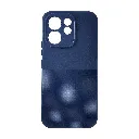 Vivo V70 5G|V70 Lite 4G|5G 3D Dotted Official Soft Silicone Back Case (Navy Blue)