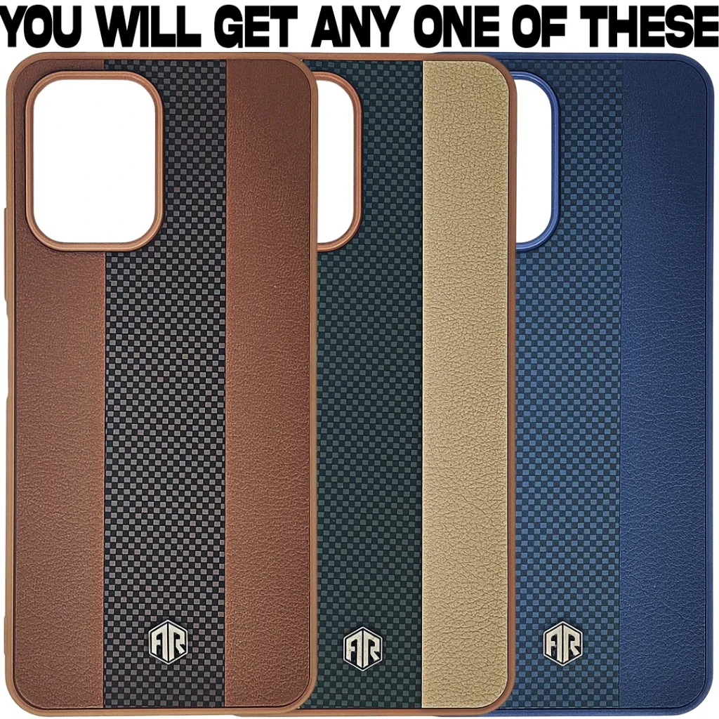 [PO33BISMRT10-3] InfiniX Smart 10|POP 10|Spark GO 2  Dubble Tune Luxury Leather Feel Mobile Back Case