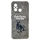 Xiaomi Redmi 12C & Poco C55 Velvet Embroidery Santa Barbara Polo Racquet Club Back Case (Gray)