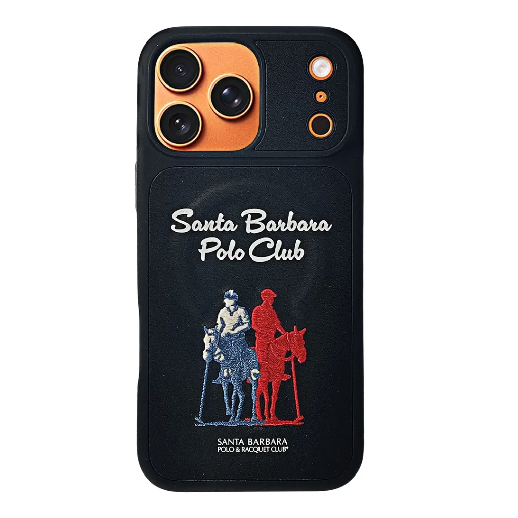 iPhone 17 Pro Max Original Santa Barbara POLO & CLUB Back Case (Black)