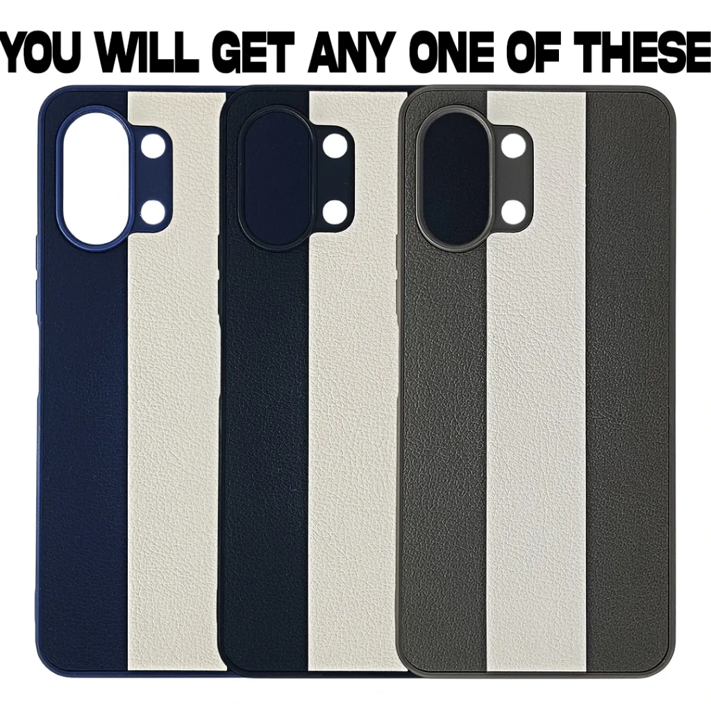 Tecno Spark Go 3 3D Dubble Tune Luxury Leather Feel  Back Case