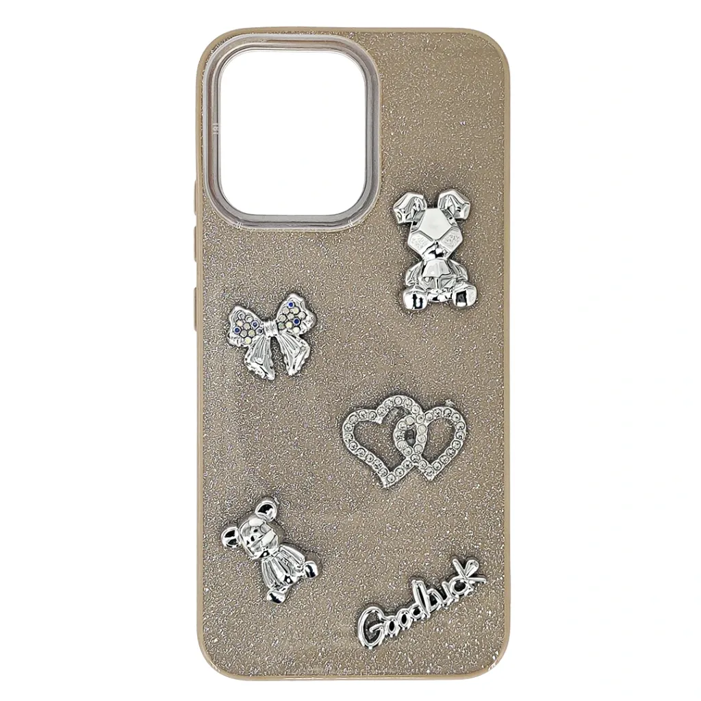[PO40BOA6PR-15-32] Oppo A6 Pro 4G|5G|F31 5G 3D Shinny Ladies Fancy Glitter Featuring Butterfly Embelishments Back Case (Skin)