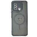 Redmi 12C Stylish & Durable Matte Case With MagSafe Back Case (Gray)