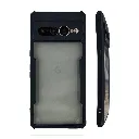 Google Pixel 7 Pro iPaky Transparent Back Case (Black)