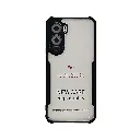 iTel City 200 4G iPaky Transparent Back Case (Black)