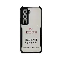 Infinix Hot 60 4G | Hot 60i 4G iPaky Transparent Back Case (Black)