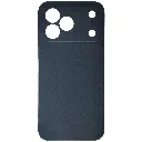 Tecno Spark 50 4G Matte Soft Silicone Paper Back Case (Black)