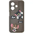 Oppo A3|A3X|A5i Soft Silicone Texture 3D Cartoon Animation With Shockproof Edges Mobile Back Case (Brown)