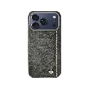 iPhone 17 Pro Max Premium Leather Features a Raised Camera design to Safeguard lenses and offers Scratch Protection & Magsafe Magnetic Compatiblity Back Case (Gray)