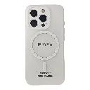 iPhone 16 Pro WINCASE Lining Texture Paper With Mage Safe Logo Back Case (Crystal)