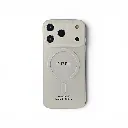 iPhone 17 Pro WINCASE Lining Texture Paper With Mage Safe Logo Back Case (Crystal)