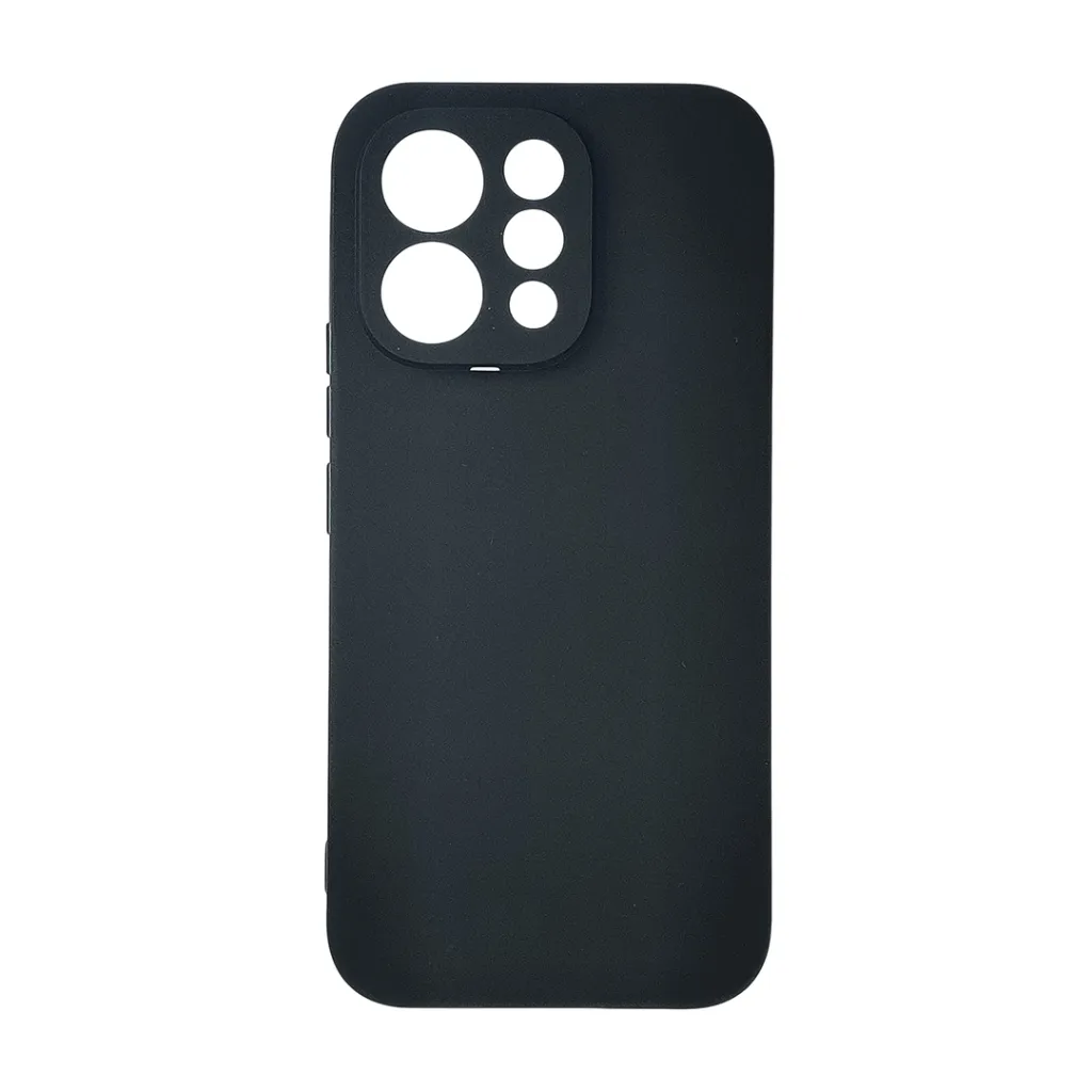 [PO4BVIV70-4-2] Vivo V70 5G|V70 Lite 4G|5G Matte Soft Silicone Paper Back Case (Black)