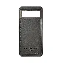 Google Pixel 8 Polo & Racquet Club Stitched Deatailing Leather Texture Mobile Back Case (Gray)