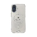 Iphone 16 PC Transparent Mag Safe Back Case (Crystal)
