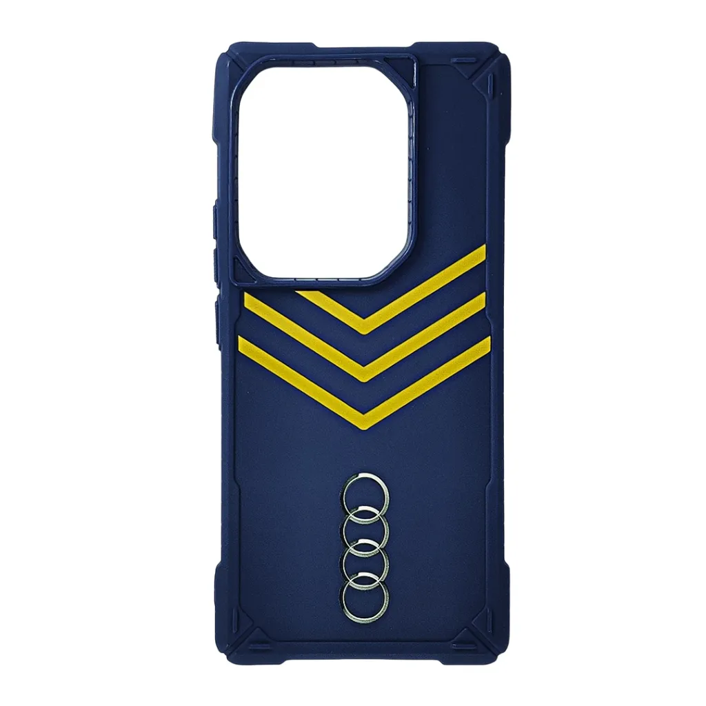 Infinix Note 50 Pro 4G|Note 50 4G Matte 3D UV Printed Soft Armour Type Silicone Back Case (Navy Blue)