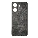 Xiaomi Redmi 13C|Poco C65 Built-in Magnetic Ring Premium Leather With Velvet Feel Back Case (Natural Titanium)