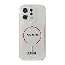 Vivo V70 5G|V70 Lite 4G|5G Dust Plug Transparent 3D Matte Magsafe Logo Back Case (Crystal)