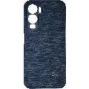 iTel City 200 4G Branded (BURGA) Derby Race Horses Pattern Leather Texture Back Case (Black)