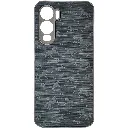 iTel City 200 4G Branded (BURGA) Derby Race Horses Pattern Leather Texture Back Case (Gray)