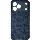 Tecno Spark 50 5G Branded (BURGA) Derby Race Horses Pattern Leather Texture Back Case (Black)