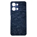 Vivo Y05 4G|Vivo Y11D Branded (BURGA) Derby Race Horses Pattern Leather Texture Back Case (Navy Blue)
