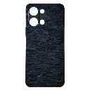 Vivo Y05 4G|Vivo Y11D Branded (BURGA) Derby Race Horses Pattern Leather Texture Back Case (Black)