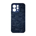 Vivo V70 5G|V70 Lite 4G|5G Branded (BURGA) Derby Race Horses Pattern Leather Texture Back Case (Navy Blue)