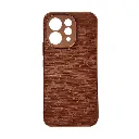 Vivo V70 5G|V70 Lite 4G|5G Branded (BURGA) Derby Race Horses Pattern Leather Texture Back Case (Brown)