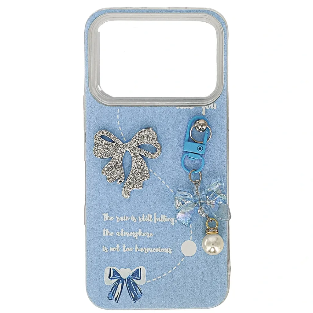 [PO34BINOT60EDG-10-16] Infinix Note 60 Edge 5G Bowknot aesthetic Protective smartphone case (Sky-Blue)
