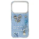Infinix Note 60|Note 60 Pro Bowknot aesthetic Protective smartphone case (Sky-Blue)