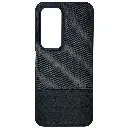 Infinix Hot 60i|HOT 60 4G (REMAX) Logo Dotted Leather Texture Mobile Back Case (Black)