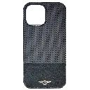 Iphone 13 Pro Max Bentley branded Carbon fiber pattern texture Back Case(Black)